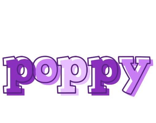 Poppy sensual logo