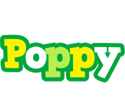 Poppy Logo | Name Logo Generator - Popstar, Love Panda, Cartoon, Soccer ...