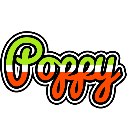 Poppy superfun logo