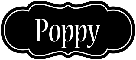 Poppy welcome logo