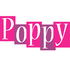 Poppy whine logo