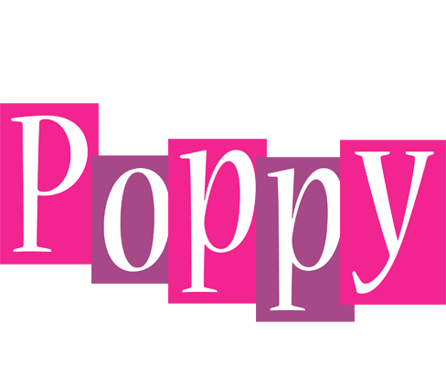 Poppy whine logo