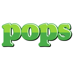 Pops apple logo