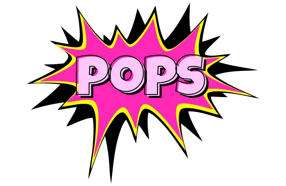 Pops badabing logo
