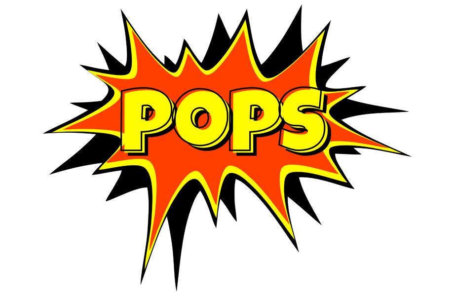 Pops bazinga logo