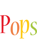 Pops birthday logo