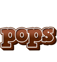 Pops brownie logo