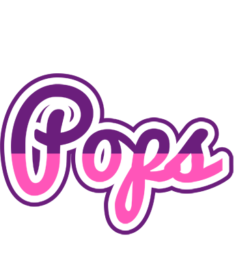 Pops cheerful logo