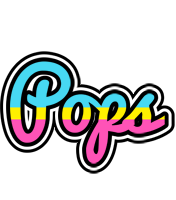 Pops circus logo