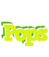 Pops citrus logo