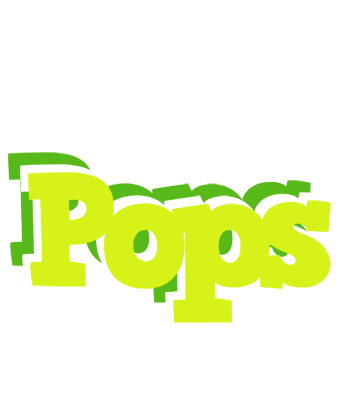 Pops citrus logo
