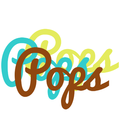 Pops cupcake logo