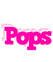 Pops dancing logo