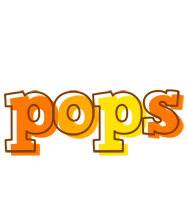 Pops desert logo