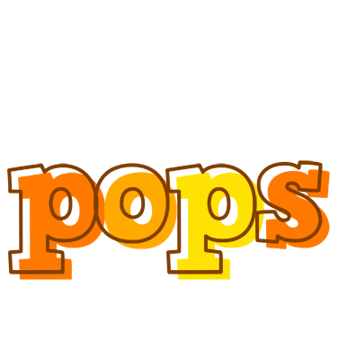 Pops desert logo