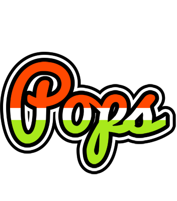 Pops exotic logo