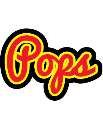 Pops fireman logo