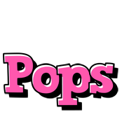 Pops girlish logo