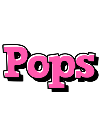 Pops girlish logo