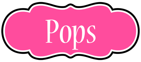 Pops invitation logo