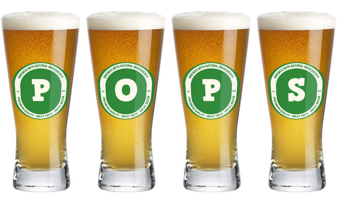 Pops lager logo