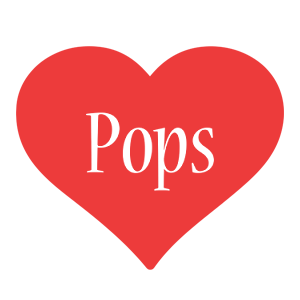 Pops love logo