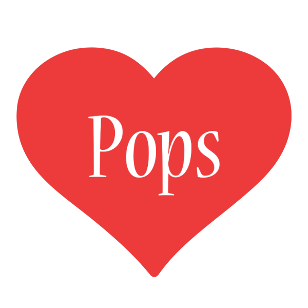 Pops love logo