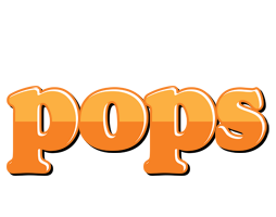 Pops orange logo