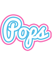 Pops outdoors logo