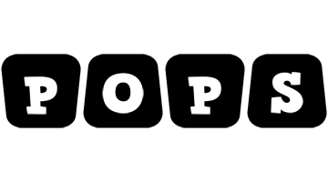 Pops racing logo