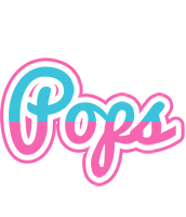 Pops woman logo