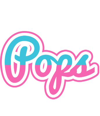 Pops woman logo