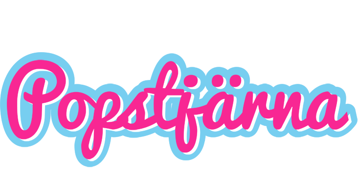 POPSTJÄRNA logo effect. Colorful text effects in various flavors. Customize your own text here: https://www.textgiraffe.com/logos/popstar/