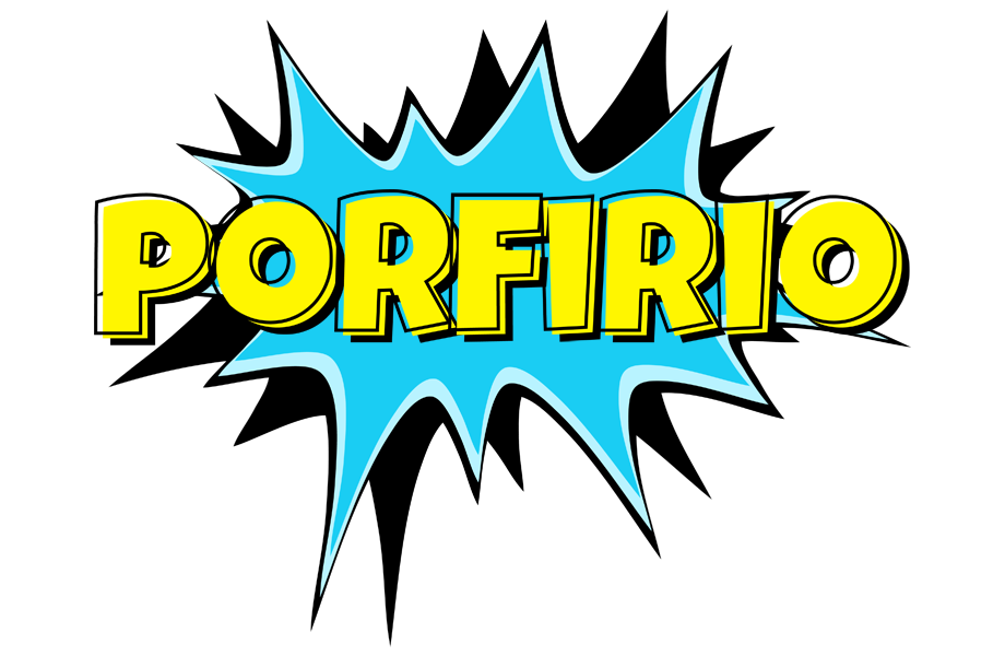 Porfirio amazing logo