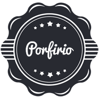 Porfirio badge logo