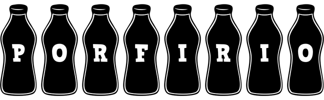 Porfirio bottle logo