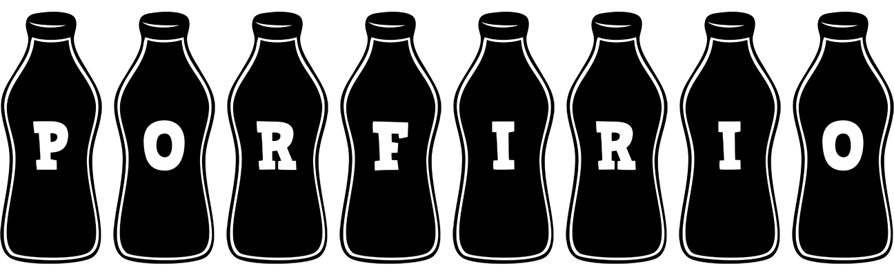 Porfirio bottle logo