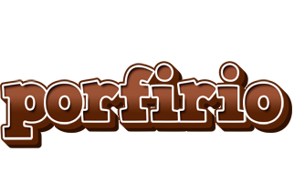 Porfirio brownie logo