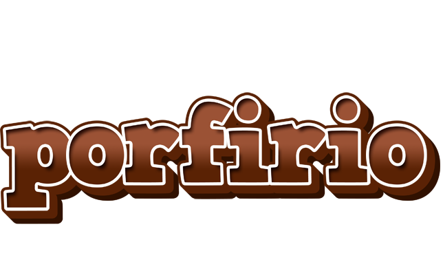 Porfirio brownie logo