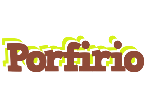 Porfirio caffeebar logo