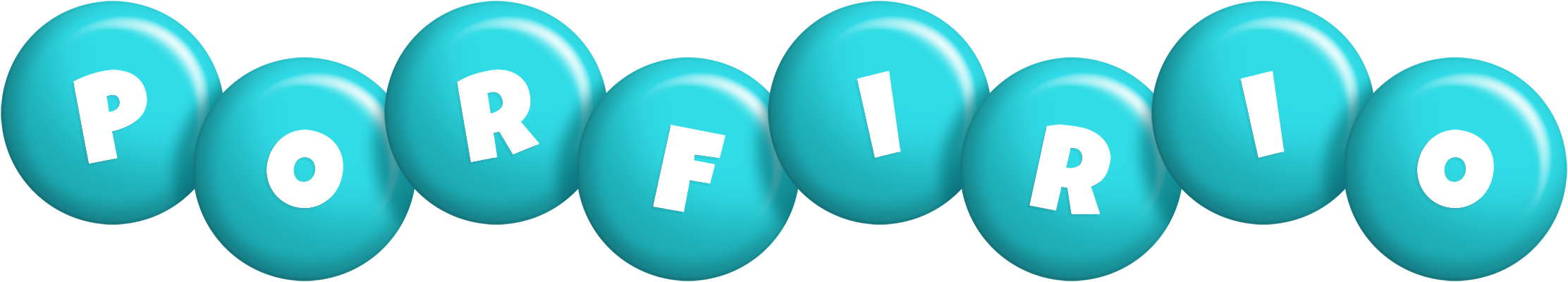Porfirio candy-azur logo