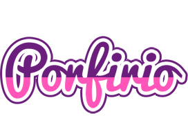 Porfirio cheerful logo