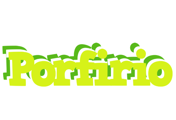 Porfirio citrus logo