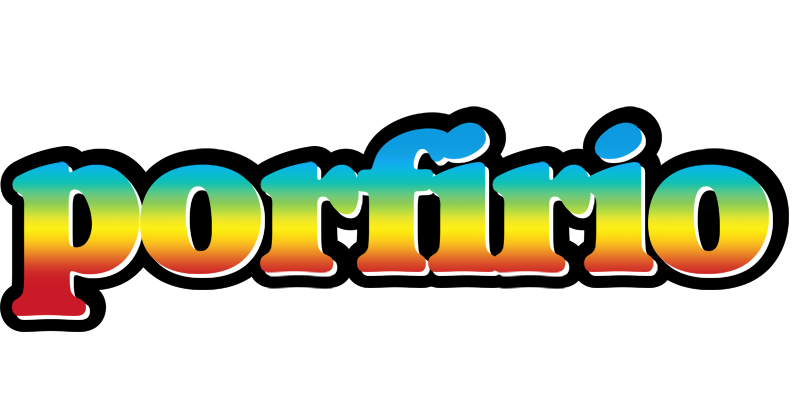Porfirio color logo