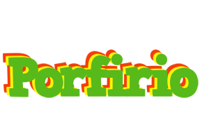 Porfirio crocodile logo