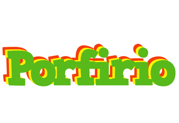 Porfirio crocodile logo