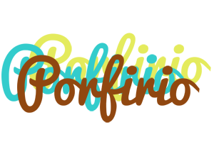 Porfirio cupcake logo