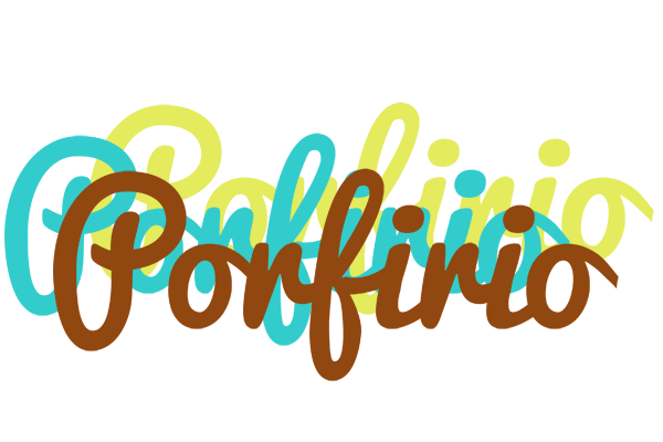 Porfirio cupcake logo
