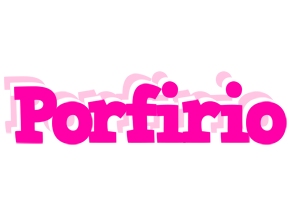 Porfirio dancing logo