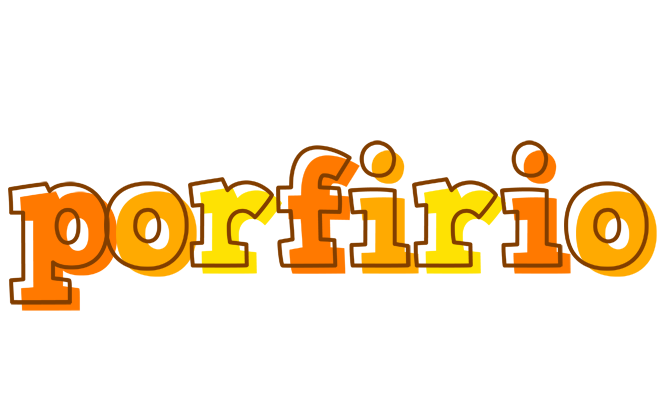 Porfirio desert logo